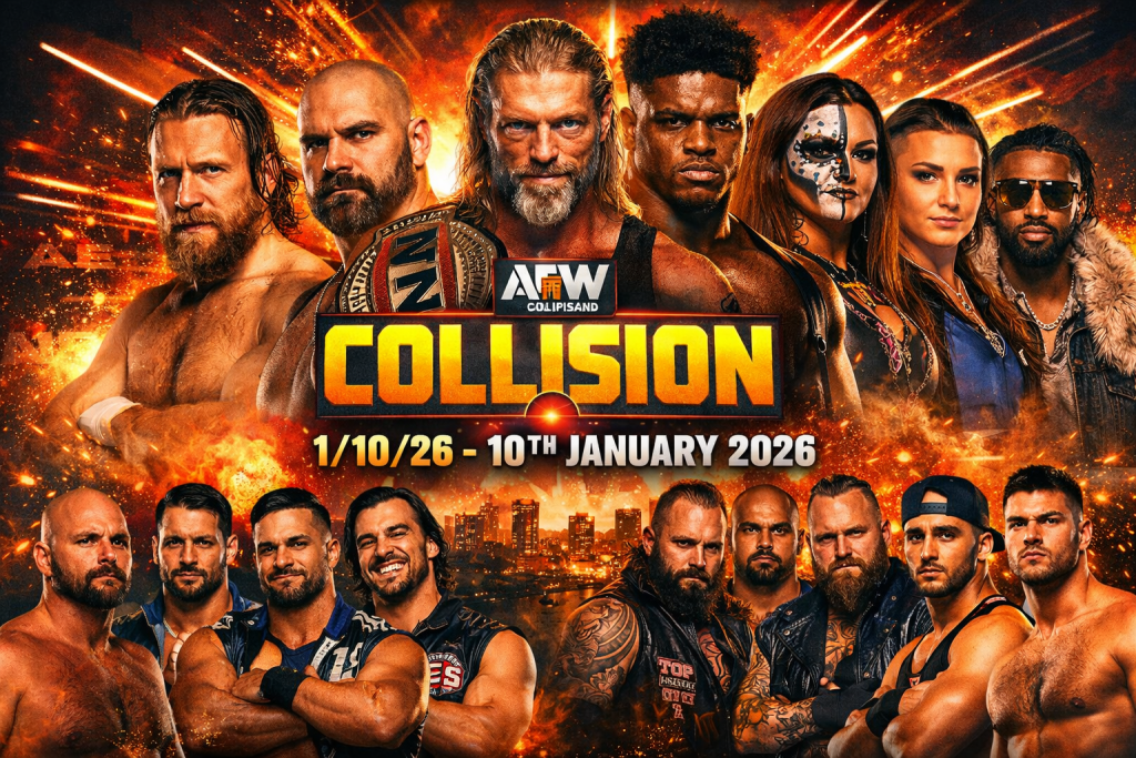 AEW Collision 1/10/26 – 10th January 2026 In HD