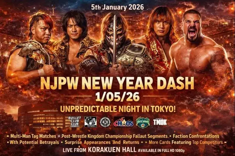 NJPW NEW YEAR DASH