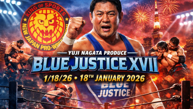 NJPW Yuji Nagata Produce Blue Justice XVII 1/18/26 – 18th January 2026
