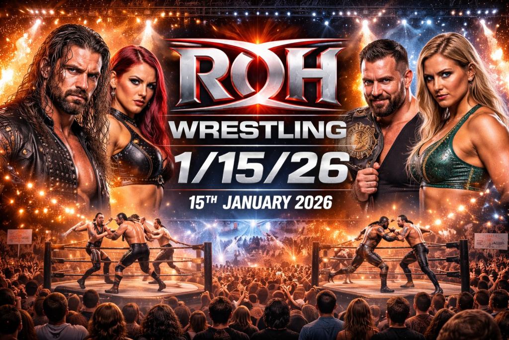ROH Wrestling 1/15/26 – 15th January 2026