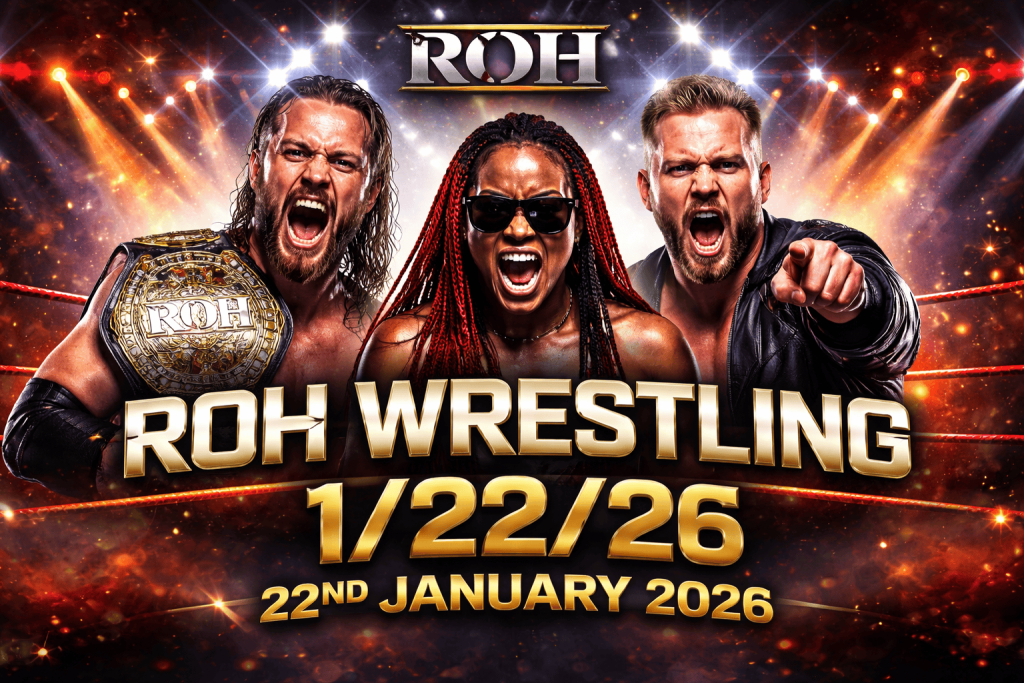 ROH Wrestling 1/22/26 – 22nd January 2026