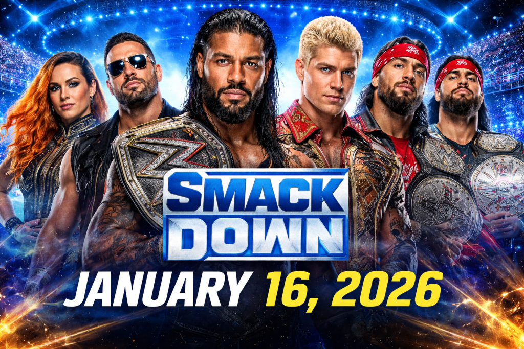 WWE Smackdown 1/16/26 – 16th January 2026