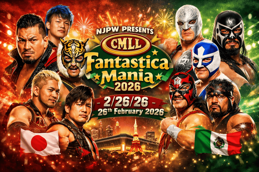 NJPW Presents CMLL Fantastica Mania 2026 2/26/26 – 26th February 2026