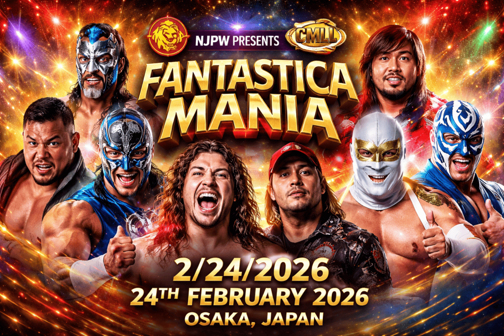 NJPW Presents CMLL Fantastica Mania – 2/24/2026 – 24th February 2026