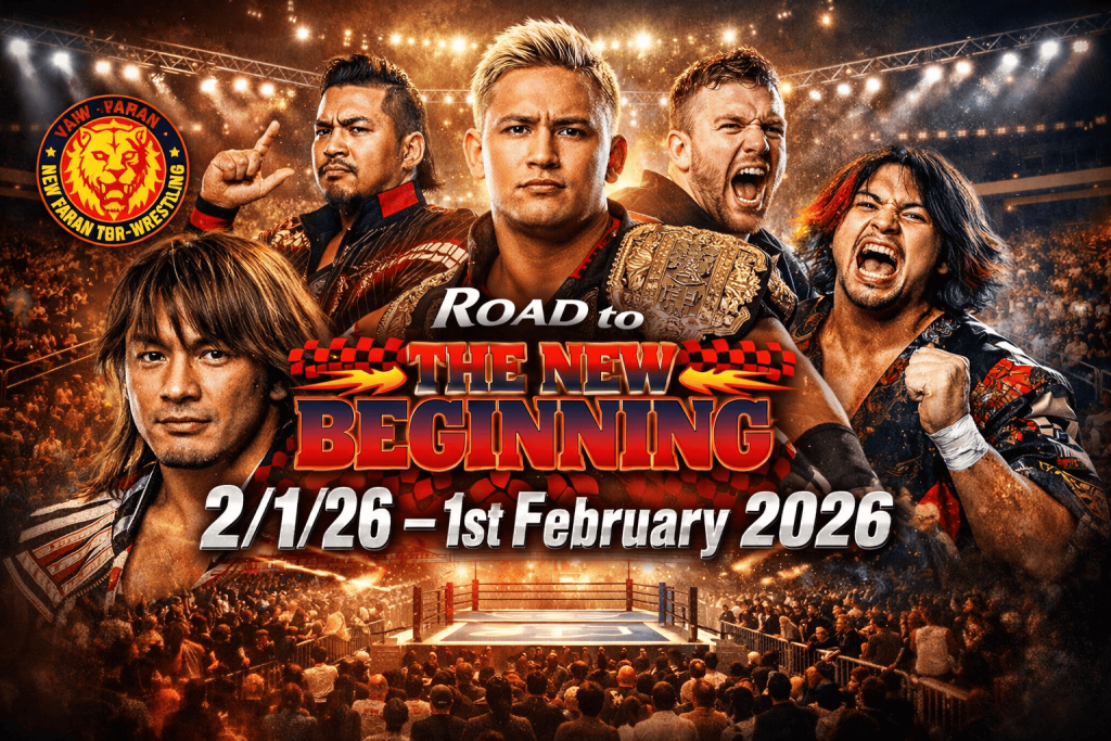 NJPW Road to THE NEW BEGINNING 2/1/26 – 1st February 2026