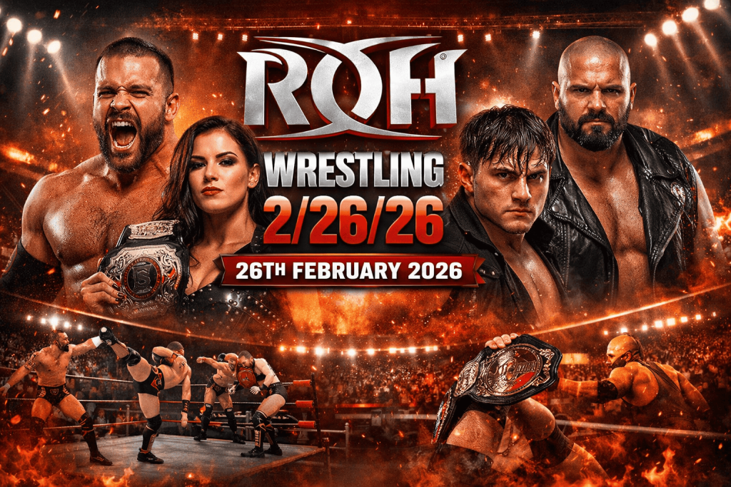 ROH Wrestling 2/26/26 – 26th February 2026