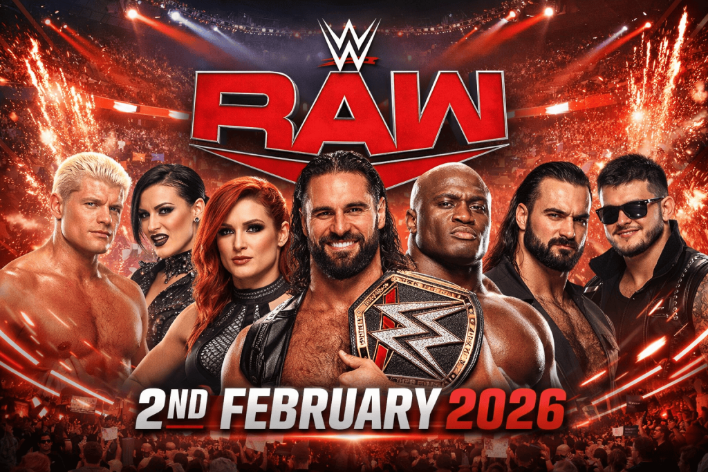 WWE Raw 2/2/26 – 2nd February 2026