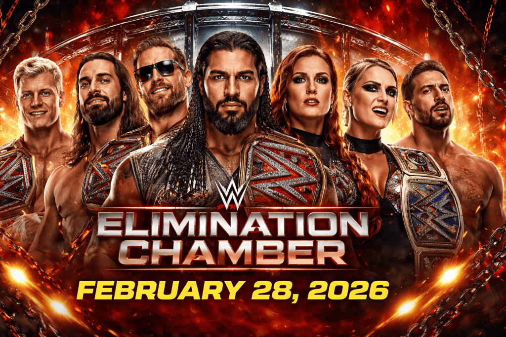 <div style="font-size:18px;  color:#FFF; background:#ff002f;  text-align:Center;"><strong>WWE Elimination Chamber – 2/28/2026 – Live Stream</strong></div><div style="position:relative;width:100%;padding-top:62.25%;overflow:hidden;background:#000;">
<iframe data-src="https://dramavideo.se/watch?v=37855" frameborder="0" allowfullscreen scrolling="no"
WWE Elimination Chamber PPV 2026 22826 – 28th February 2026</div>