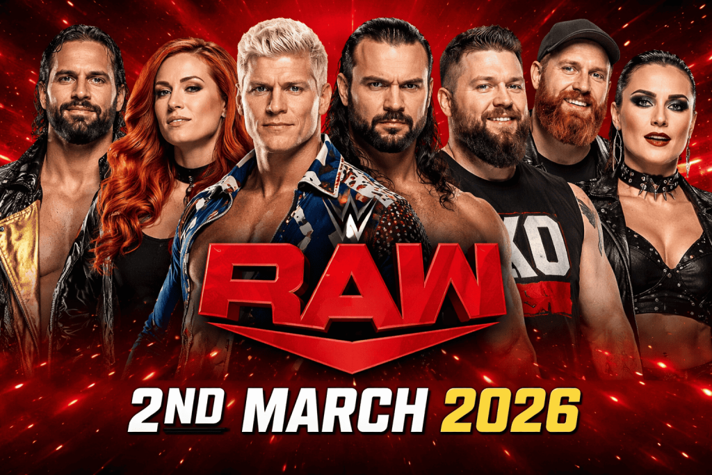 WWE Raw 3/2/26 – 2nd March 2026