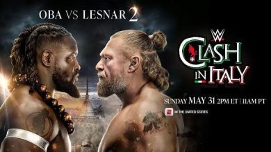 WWE Clash In Italy PPV 5/31/26 – 31st May 2026